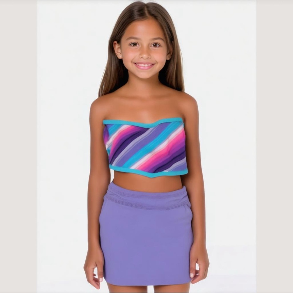 Girls size 6 free country swimsuit